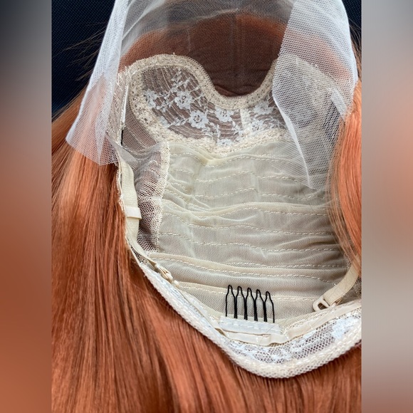 Copper Red Lace Front Wig - Picture 5 of 5